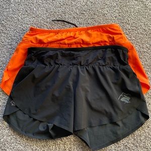 2 pairs of rabbit shorts. Medium. 4” inseam.